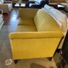 CRATE & BARREL Ochre Twill Upholstered Sofa