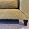 CRATE & BARREL Ochre Twill Upholstered Sofa