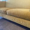 CRATE & BARREL Ochre Twill Upholstered Sofa
