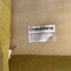 CRATE & BARREL Ochre Twill Upholstered Sofa