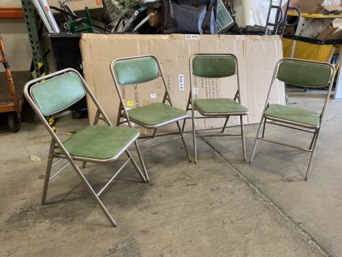 Vintage Samsonite Folding Chairs Set of 4