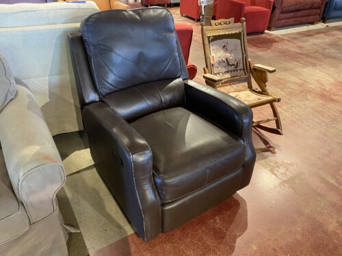 Brown Leather with Manual Reclining Function