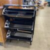 HOMMOO Rattan 3 Compartment Shoe Storage