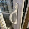Large White Right-Hand Composite Sliding Patio Door