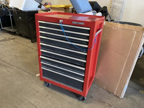 CRAFTSMAN Red Rolling Locking Toolbox