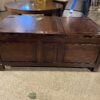 Wooden Trunk with Three Storage Compartments