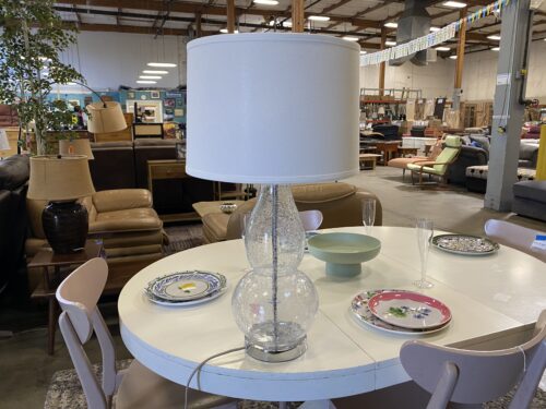 SAFAVIEH Tall Glass Lamp