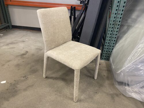 HOME DEPOT Cream Fabric Dining Chair