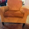 ETHAN ALLEN Burnt Orange Accent Chair