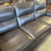 LA-Z-BOY Dark Brown Leather Couch