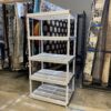 Light Grey Garage Storage Racking - 5 Tier