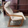 IKEA Poang Wooden Armchair