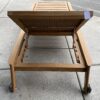 RESTORATION HARDWARE Malta Teak Chaise
