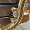 French Provincial Gold Painted Wall Mirror