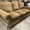 BASSETT Light Brown 3-Seat Sofa