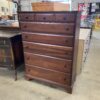 VAUGHAN BASSETT Cherry Wood Heritage 5 Drawer Tallboy Dresser