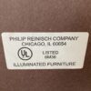 Lighted 3 Shelf Corner Display Cabinet