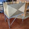 PIER 1 Elevated Diamond Pattern Trunk