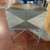 PIER 1 Elevated Diamond Pattern Trunk