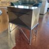 PIER 1 Elevated Diamond Pattern Trunk