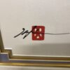 "Whispering Butterflies" Japanese Mixed Media Print Signed by Hisashi Otsuka