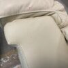 Tan Leather Wide Manual Recliner