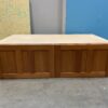 Caramel Wood Short and Deep Top Cabinet