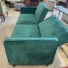 Emerald Green Modern Fabric Futon