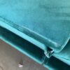 Emerald Green Modern Fabric Futon