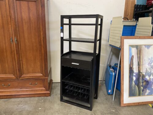 False Lean Wine Rack Display Shelf