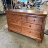 YOUNG AMERICAN Red Wood 7 Drawer Dresser