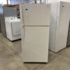 WHIRLPOOL All-White Fridge and Freezer Model #WRT314TFDW00