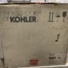 NEW! KOHLER Purist 4 Light Glass and Steel Pendant