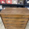 Mid-Century Modern 5 Drawer Stand-Up Dresser