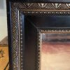 Stylish Silver & Black Wall Mirror