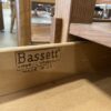BASSETT Light Wood Mission Style End Table
