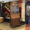 Tall Vintage Secretary Desk w/ Original Hardware & Key