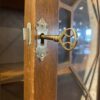 Tall Vintage Secretary Desk w/ Original Hardware & Key