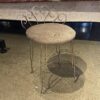Petite Metal Frame Vanity/Play Stool