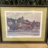 Picturesque Architectural Original Framed Art by Carl Johnson