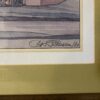 Picturesque Architectural Original Framed Art by Carl Johnson