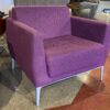 STEELCASE Coalesse Witchy Purple Lounge Chair