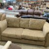 Ultra Plush Soft Brown Fabric Sofa