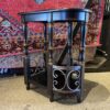HOBBY LOBBY  Curved Front Side Table w/ Metal Details