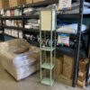 Square Spring Green Shelf Lamp