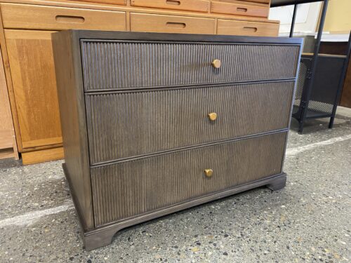 RESTORATION HARDWARE Genevieve Reeded Closed Nightstand
