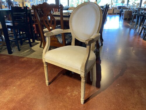 RESTORATION HARDWARE Vintage French Round Back Dining Chair