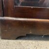 Right Hinged One Door Glass Display Cabinet on Wheels