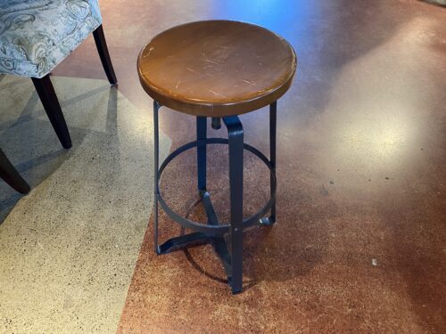 WEST ELM Industrial Swivel Stool
