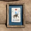 FIJI GRAPHICS "Red Cloud" Hand Cast Paper Art